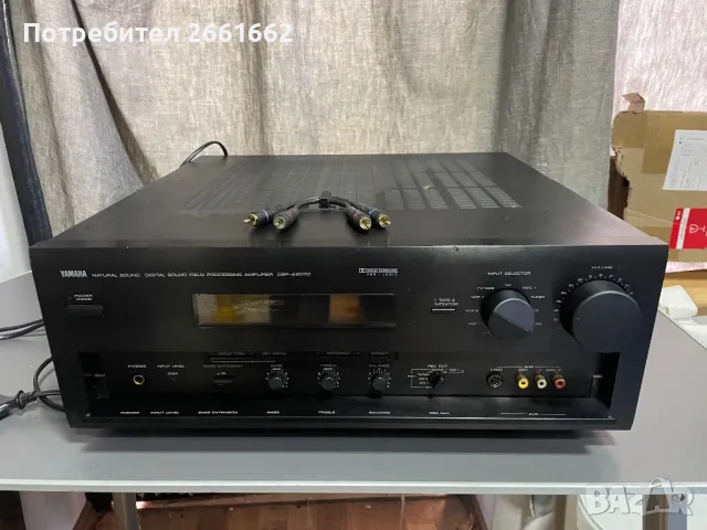  Усилвател YAMAHA 350w, снимка 2 - Ресийвъри, усилватели, смесителни пултове - 48338330
