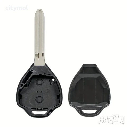 Кутийка за ключ 2 бутона за Toyota Corolla,Avensis, Yaris, RAV4 и др, ​с острие TOY 43, снимка 4 - Аксесоари и консумативи - 50621778