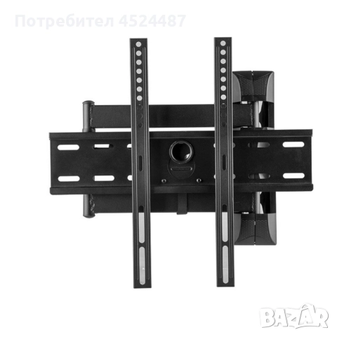 Универсална релсова ТВ стойка за стена за екрани с 32-55 инча TV STOIK-12, снимка 5 - Стойки, 3D очила, аксесоари - 51564003