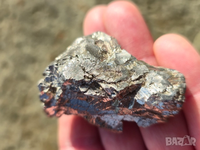 Камък Намибийски Сребърен Галенит, снимка 7 - Колиета, медальони, синджири - 52388543