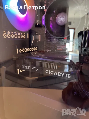 Геймърски компютър Ryzen 5 5500, 32GB RAM, NVIDIA RTX 3060 12GB + SSD, снимка 2 - Геймърски - 52564762