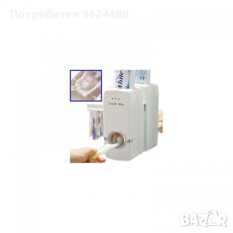 Диспенсър за паста за зъби, с дозатор, снимка 2 - Други стоки за дома - 39905177