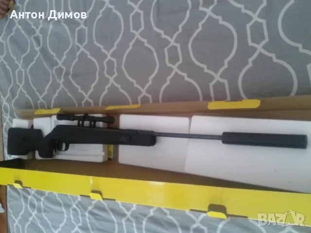Въздушна пушка 5-5 Снайпер, снимка 2 - Въздушно оръжие - 55897369