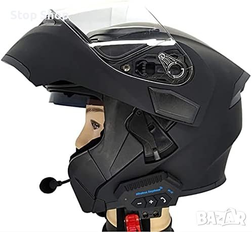 Bluetooth слушалки за мотор helmet motorcycle хендсфри , снимка 2 - Аксесоари и консумативи - 42212487