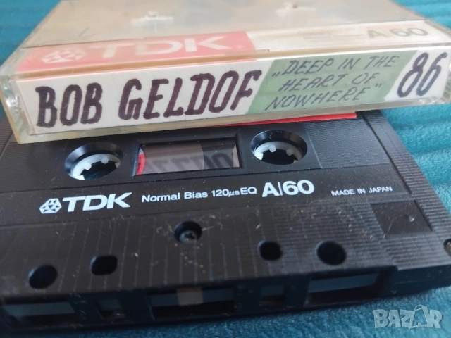 Bob Geldof – Deep In The Heart Of Nowhere - аудио касета музика