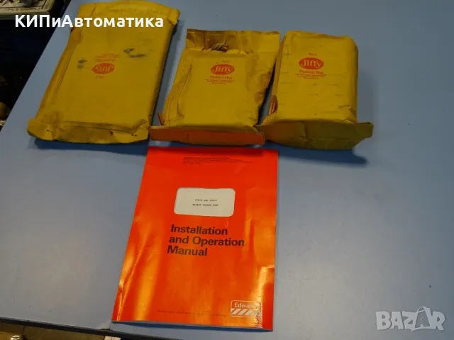 Вакуум помпа Edwards E1M-18 Rotary Vacuum Pump 220V 18 m3/h, снимка 7 - Резервни части за машини - 49737798