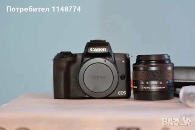 Canon M50 + Обектив EF-M 15- 45 мм на под 4000 кадъра., снимка 1