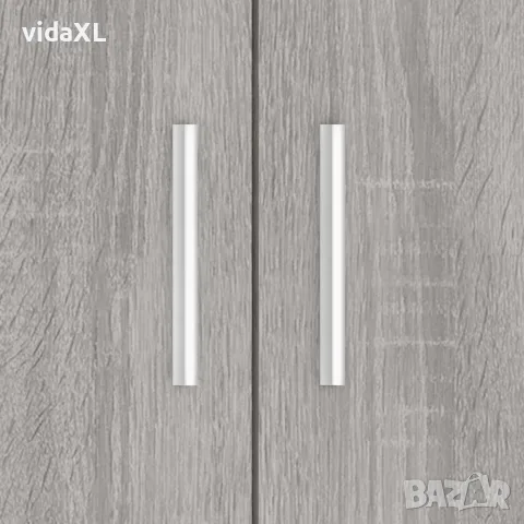 vidaXL Поставка за аквариум, сив сонома, 81x36x73 см, инженерно дърво, снимка 9 - Аквариуми - 56148090