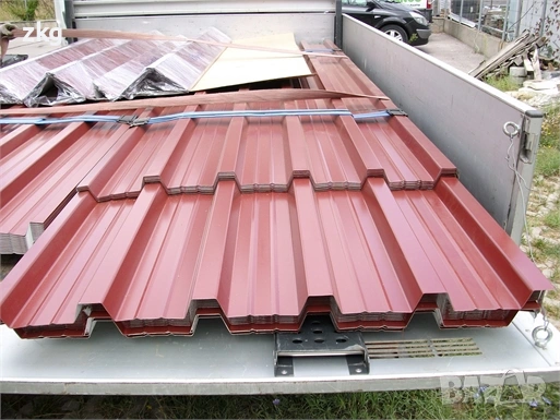 Покривна пластифицирана ламарина TR40x188-940 в София, снимка 13 - Строителни материали - 53174131