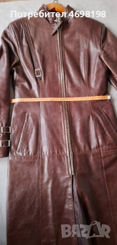 Дамско МАНТО естествена кожа, снимка 10 - Якета - 52962090