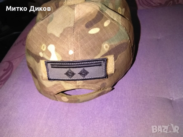 Маскировъчна шапка нова Нато със свалящи се баджове два броя регулируема, снимка 2 - Екипировка - 51515234