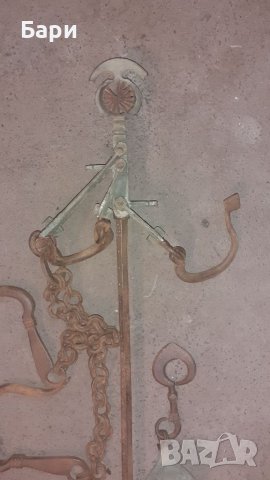 Стар ръчно направен кантар -Паланца, снимка 15 - Други ценни предмети - 41210512