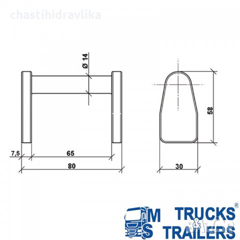 Опора за автоматична ключалка 15428120, снимка 2 - Части - 34009948