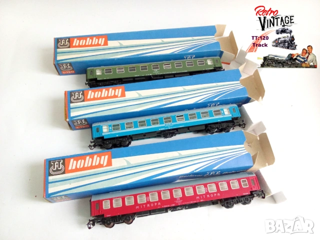 Влакчета локомотиви вагони Мащаб ТТ, снимка 17 - Колекции - 53444734