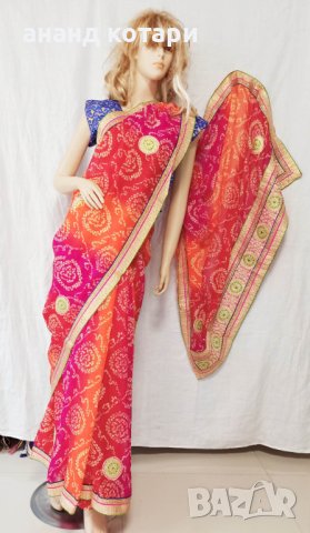 Индийско сари 225-227, снимка 3 - Рокли - 40851921