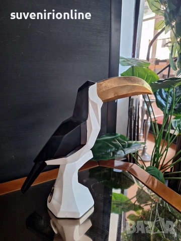 Декоративна статуетка пеликан, снимка 3 - Статуетки - 40012145