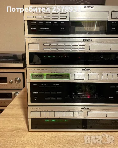 Сет на ReVox : B 250 + B 215 + B 260 + B 226 в перфектно състояние !, снимка 4 - Аудиосистеми - 56131868