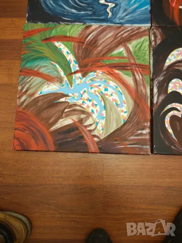Абстрактни картини лот , снимка 8 - Картини - 48325543