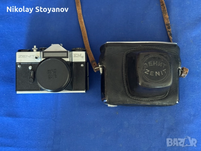 Фотоапарат ZENIT EM - Helios-44M, снимка 10 - Фотоапарати - 52927902