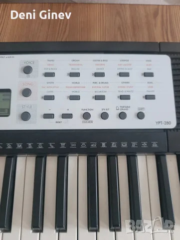 Синтезатор YAMAHA YPT-280, снимка 3 - Синтезатори - 56243356