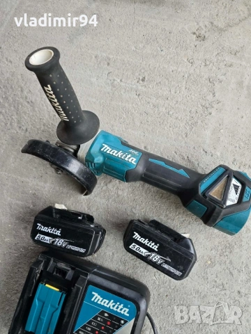 Makita DGA 511 безчетков  ъглошлайф, снимка 2 - Ъглошлайфи - 53761591