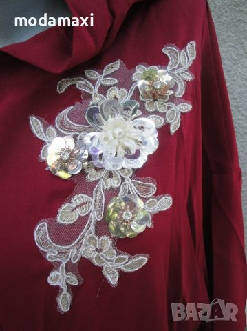 7XL Нова дълга рокля Shein  с качулка , снимка 6 - Рокли - 41957348