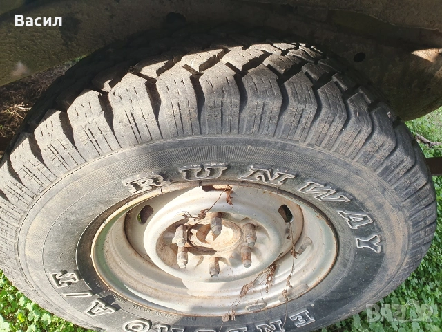 продавам метални джанти 6х139.7 с гуми, снимка 5 - Гуми и джанти - 53008646