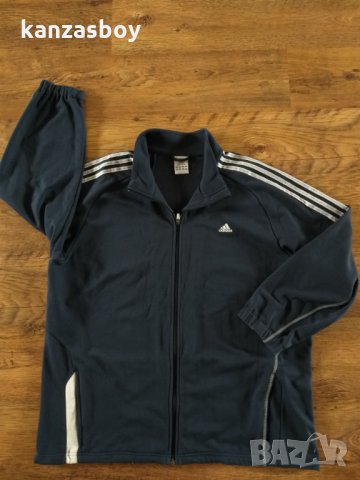 Adidas - страхотно мъжко горнище КАТО НОВО 2ХЛ, снимка 4 - Спортни дрехи, екипи - 35813077