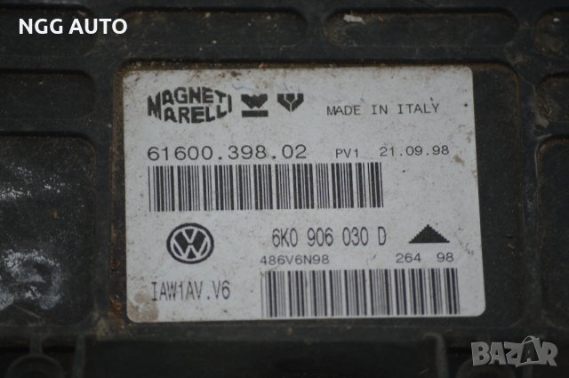 Компютър Magneti Marelli за VW и Seat № 6K0 906 030 D, снимка 2 - Части - 39688838