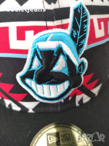 Мъжка шапка New Era Cleveland Indians, снимка 2 - Шапки - 44775082