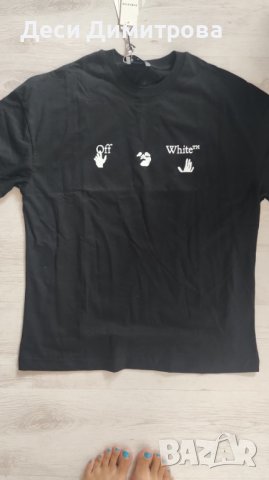 Off White нова тениска с етикет, снимка 7 - Тениски - 41676774