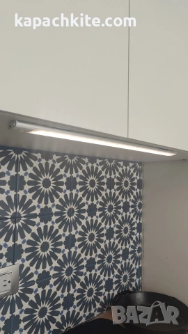 LED лампа с датчик за движение (50 см) - за гардероб и кухненски шкаф, USB-C презареждане, снимка 8 - Лед осветление - 53278171