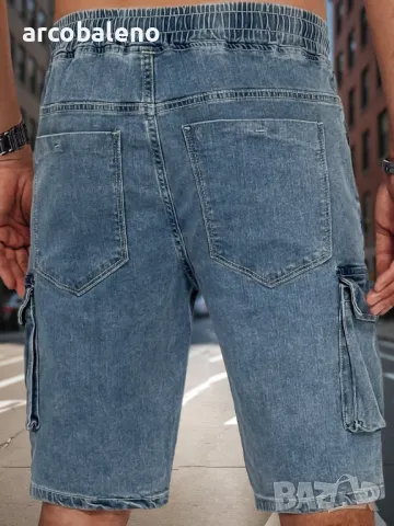 Мъжки дънкови къси панталони, 3цвята , снимка 13 - Къси панталони - 49970869