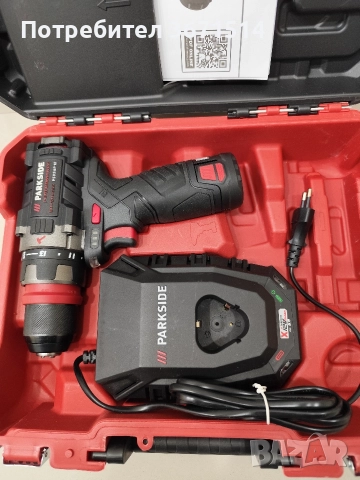 Акумулаторен ударен винтоверт Парксайд 