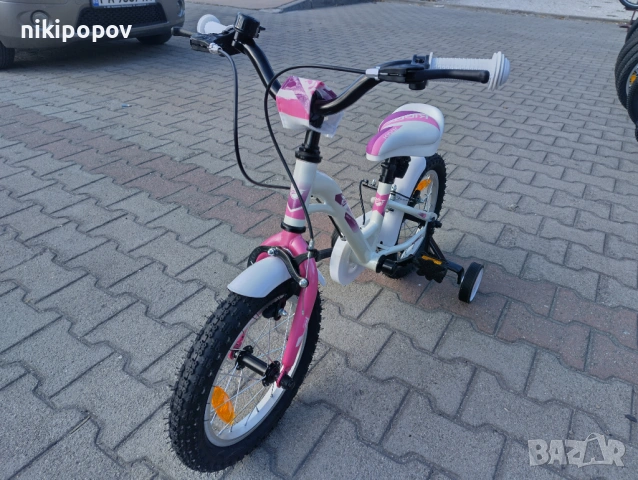 SPRINT Велосипед 14" ALICE бял, снимка 9 - Велосипеди - 53759084