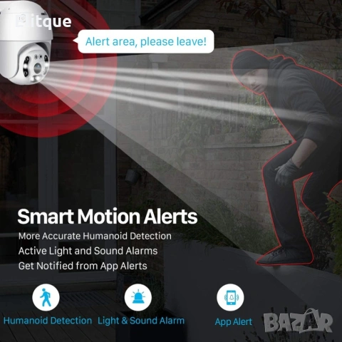 Z69 COBRA 5G 8 LED YCC365+ Куполна Безжична Kамера, снимка 2 - Друга електроника - 53127635