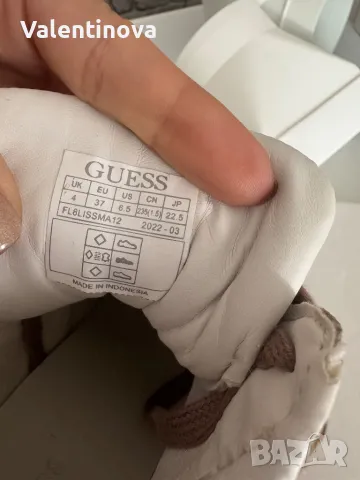 Guess със скрита платформа, снимка 5 - Кецове - 50336642