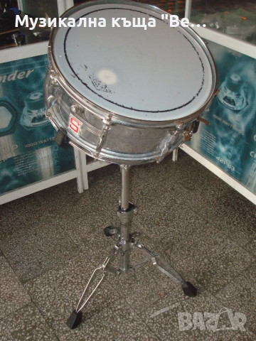 Соло барабан, Размер: 14" със стойка, снимка 8 - Ударни инструменти - 52443822