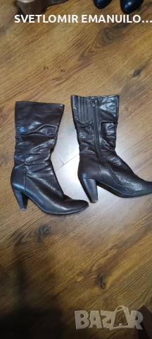 Дамски ботуши естествена кожа 39 номер 