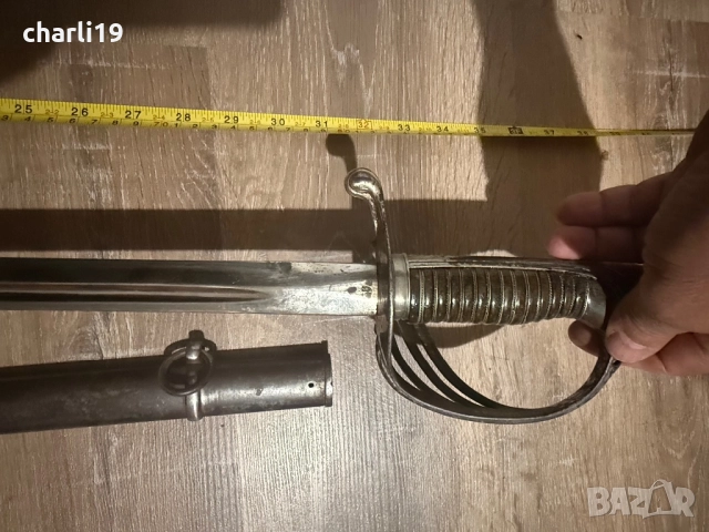 Старинна френска сабя , снимка 8 - Антикварни и старинни предмети - 52641103