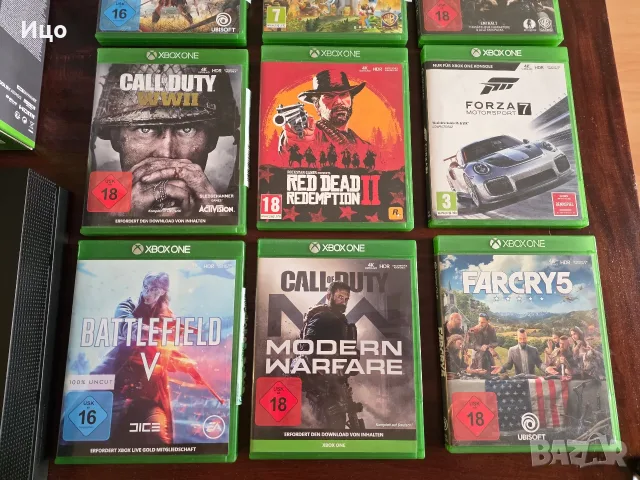 Конзола Xbox One X 1Tb + два контролера + 9бр. игри, снимка 6 - Xbox конзоли - 56041421
