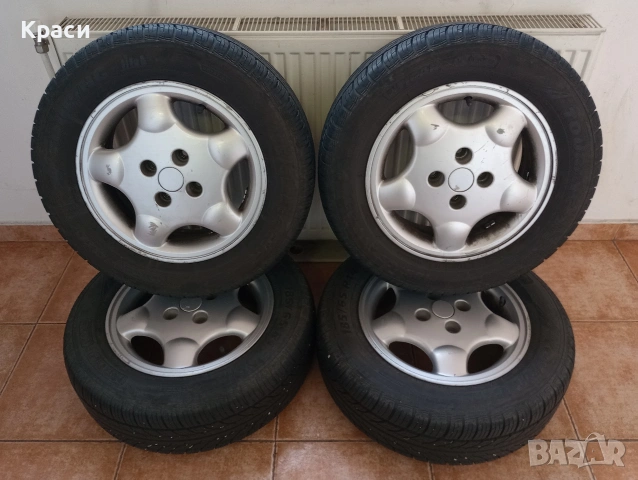 Продавам гуми с джанти за Рено Меган-1 