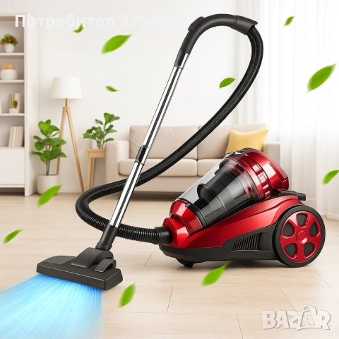 Циклонна прахосмукачка Royalty Line RL-BSCM1400.60 - Мощно почистване без торба 