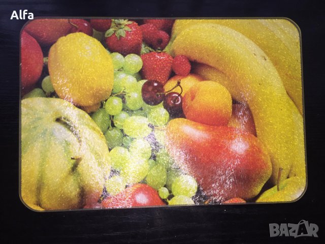 стъклена подложка за чинии