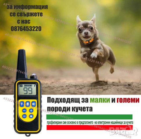 Електронен нашийник за куче, снимка 14 - За кучета - 41388686