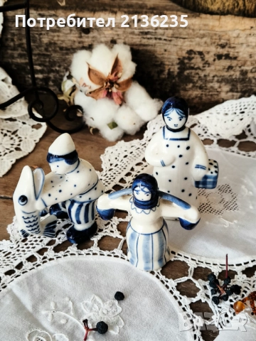 Порцеланови фигурки Гжель