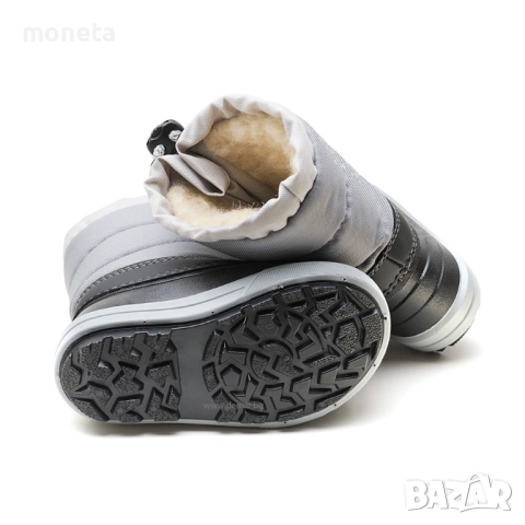 69лв! с ЦИП! БЕЗПЛАТНА ДОСТАВКА. DEMAR Размери 20 до 29. ЕСТЕСТВЕНА ВЪЛНА, Детски Aпрески KENNY СИВ, снимка 5 - Детски боти и ботуши - 51911423