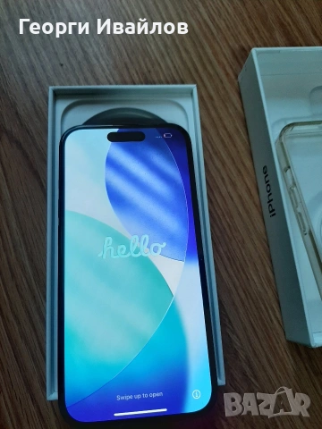 iPhone 15 – 98% Battery Health – Кутия и зарядно– Отлично състояние