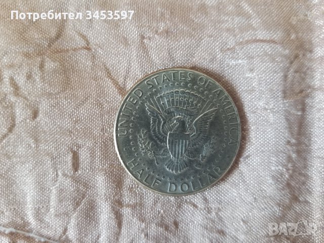 Монета 1999 Half Dollar Kennedy -P, снимка 2 - Нумизматика и бонистика - 41226915