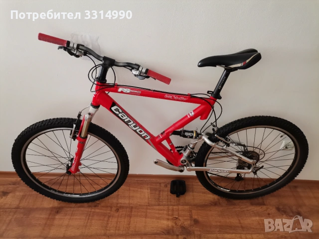 Велосипед CANYON FS- Full Shimano Deore XT, снимка 7 - Велосипеди - 53754579